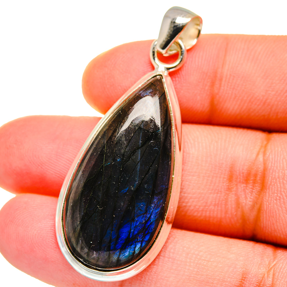 Labradorite Pendants handcrafted by Ana Silver Co - PD14663