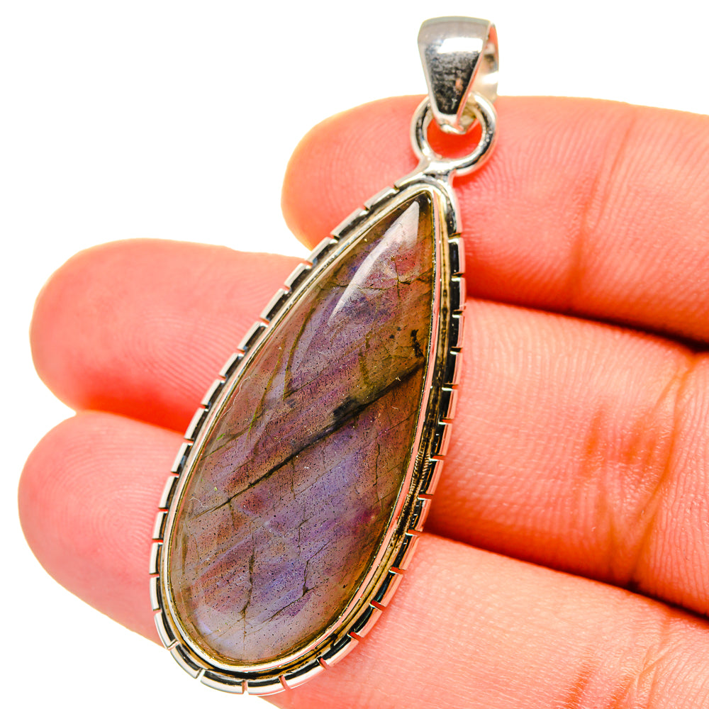 Labradorite Pendants handcrafted by Ana Silver Co - PD14664
