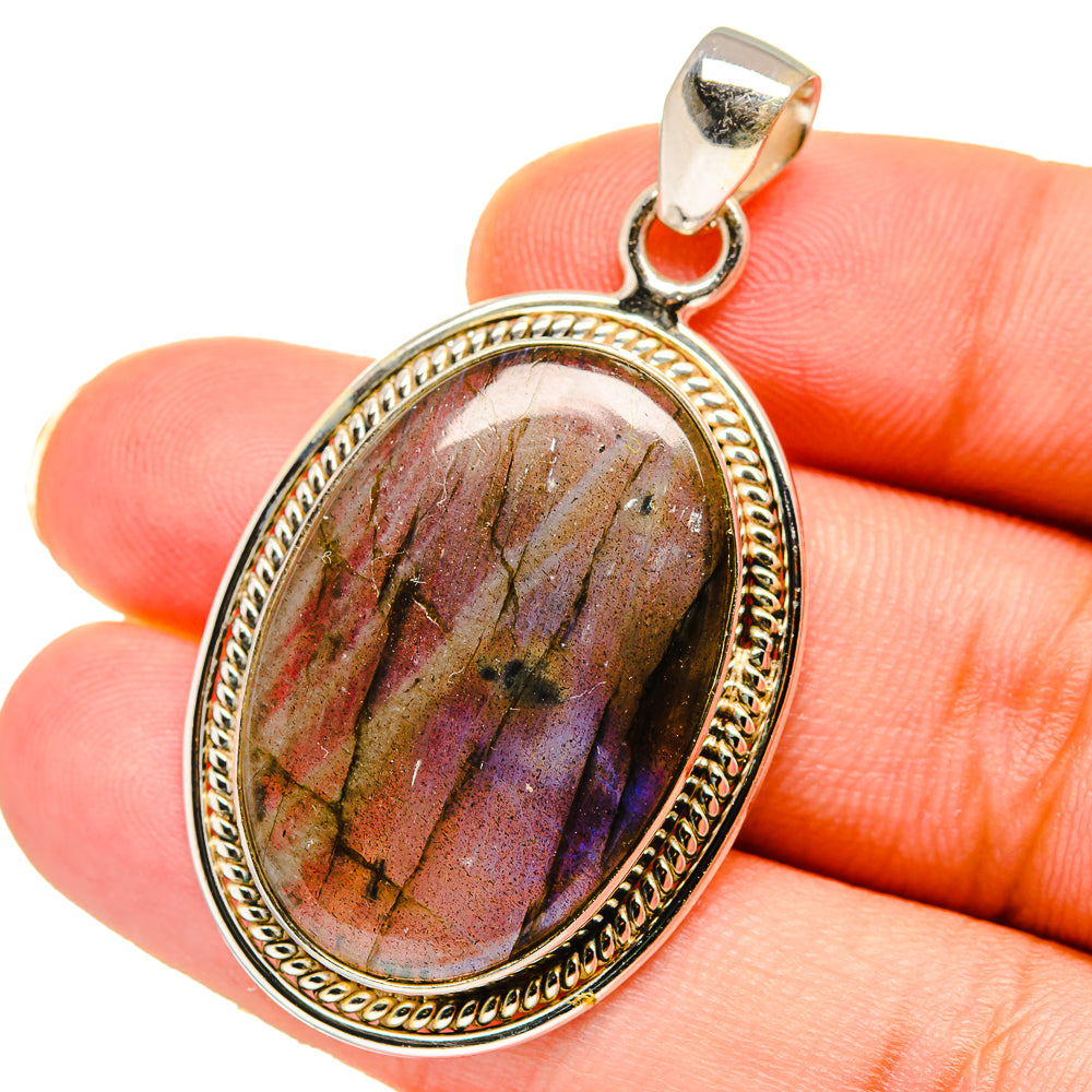 Labradorite Pendants handcrafted by Ana Silver Co - PD14669
