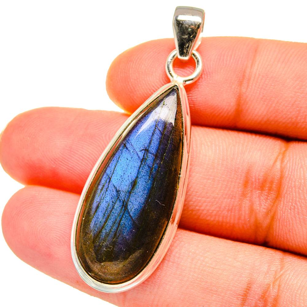 Labradorite Pendants handcrafted by Ana Silver Co - PD14671