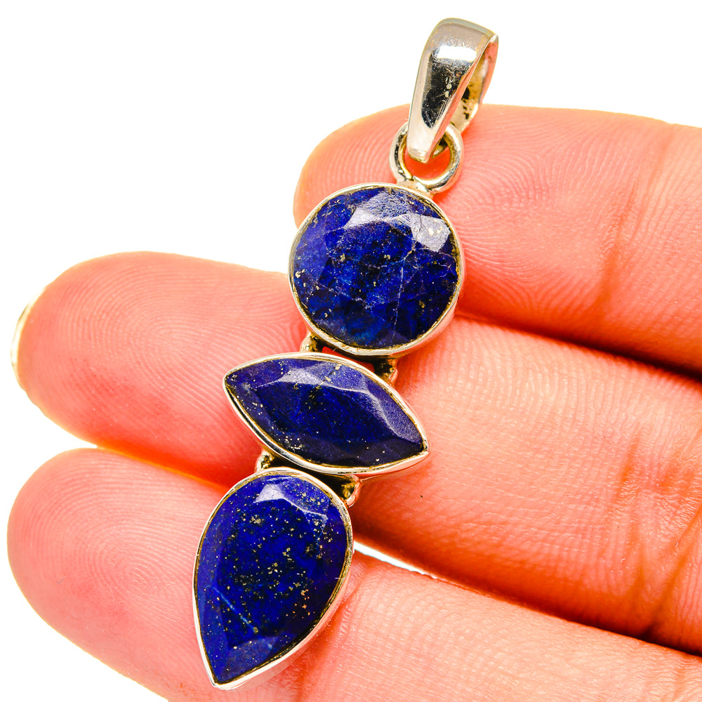 Lapis Lazuli Pendants handcrafted by Ana Silver Co - PD14672