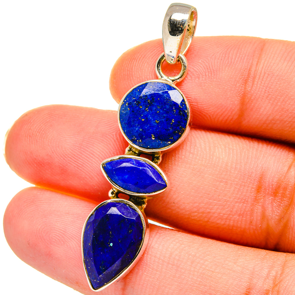 Lapis Lazuli Pendants handcrafted by Ana Silver Co - PD14680