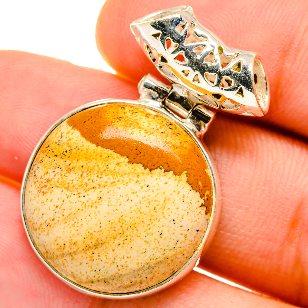Picture Jasper Pendants handcrafted by Ana Silver Co - PD14698