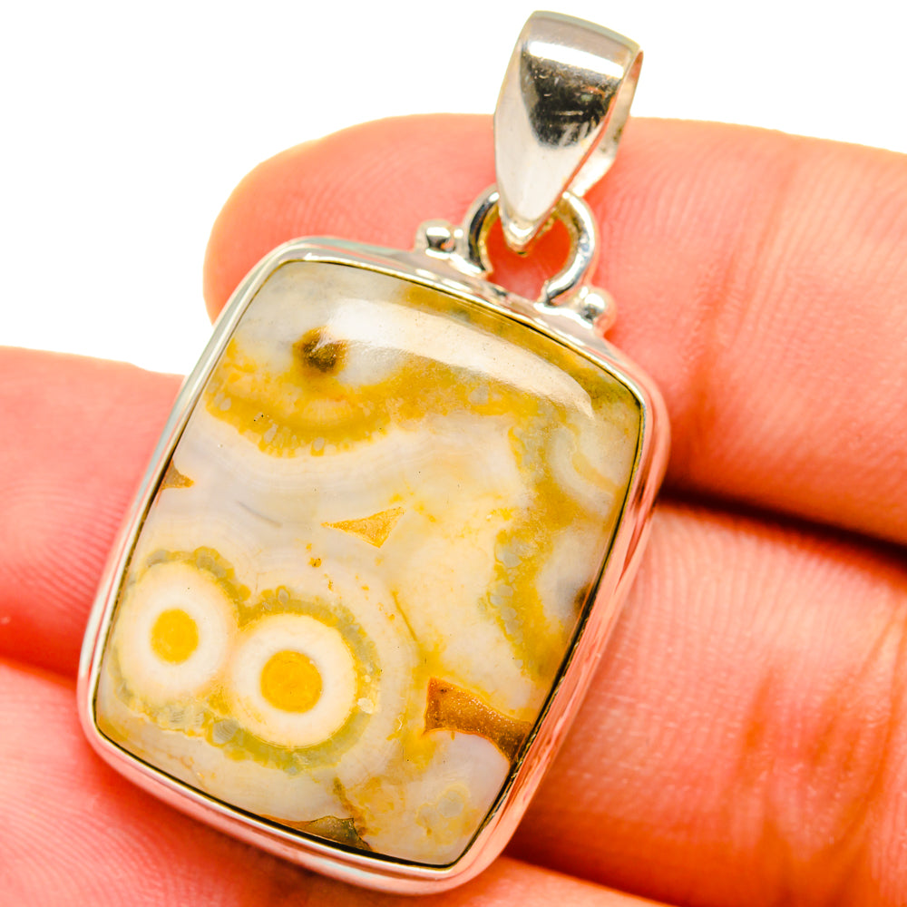 Ocean Jasper Pendants handcrafted by Ana Silver Co - PD14700