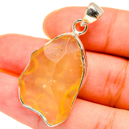 Libyan Desert Glass Pendants handcrafted by Ana Silver Co - PD14709