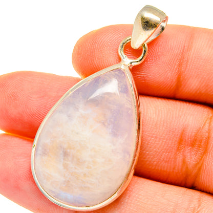 Rainbow Moonstone Pendants handcrafted by Ana Silver Co - PD14727