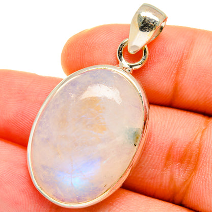 Rainbow Moonstone Pendants handcrafted by Ana Silver Co - PD14732