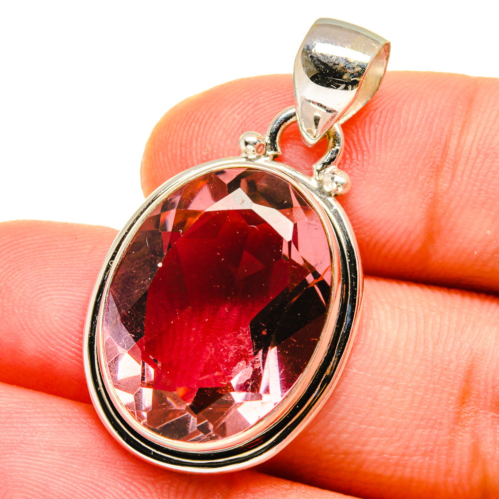 Color Change Alexandrite (Lab.) Pendants handcrafted by Ana Silver Co - PD14760