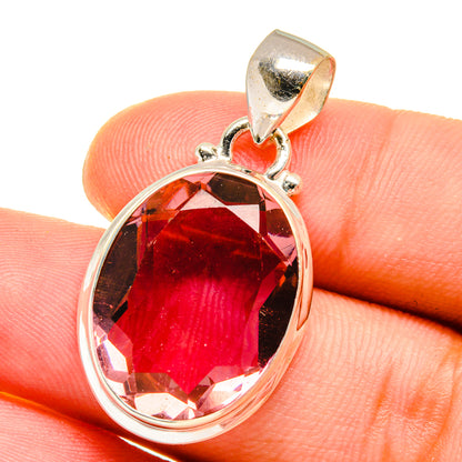 Color Change Alexandrite (Lab.) Pendants handcrafted by Ana Silver Co - PD14761