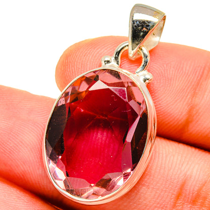 Color Change Alexandrite (Lab.) Pendants handcrafted by Ana Silver Co - PD14763