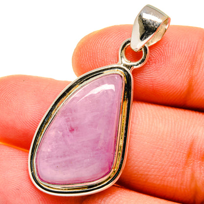 Kunzite Pendants handcrafted by Ana Silver Co - PD14765