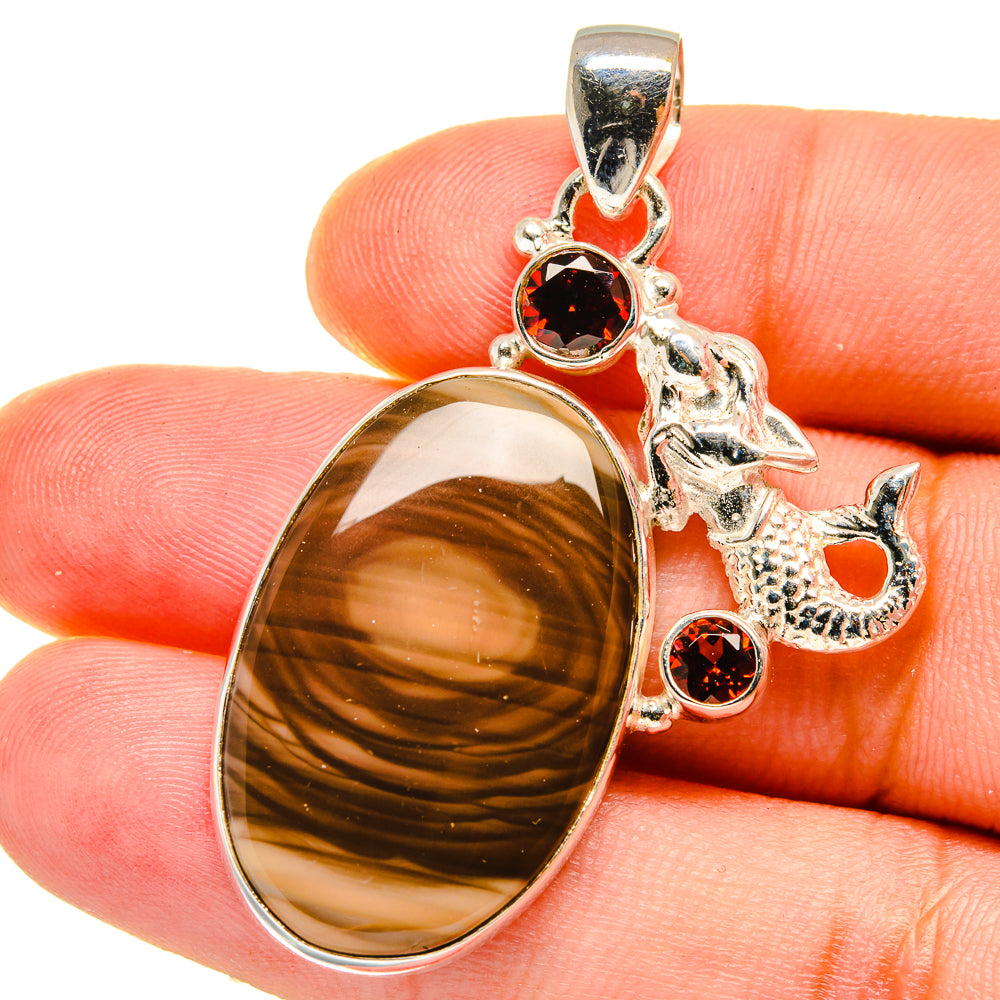 Imperial Jasper Pendants handcrafted by Ana Silver Co - PD14767