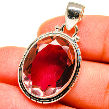 Color Change Alexandrite (Lab.) Pendants handcrafted by Ana Silver Co - PD14770