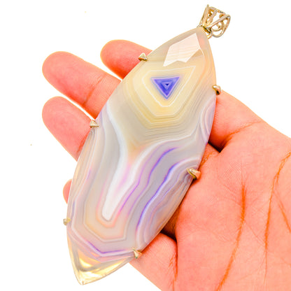 Botswana Agate Pendants handcrafted by Ana Silver Co - PD14802