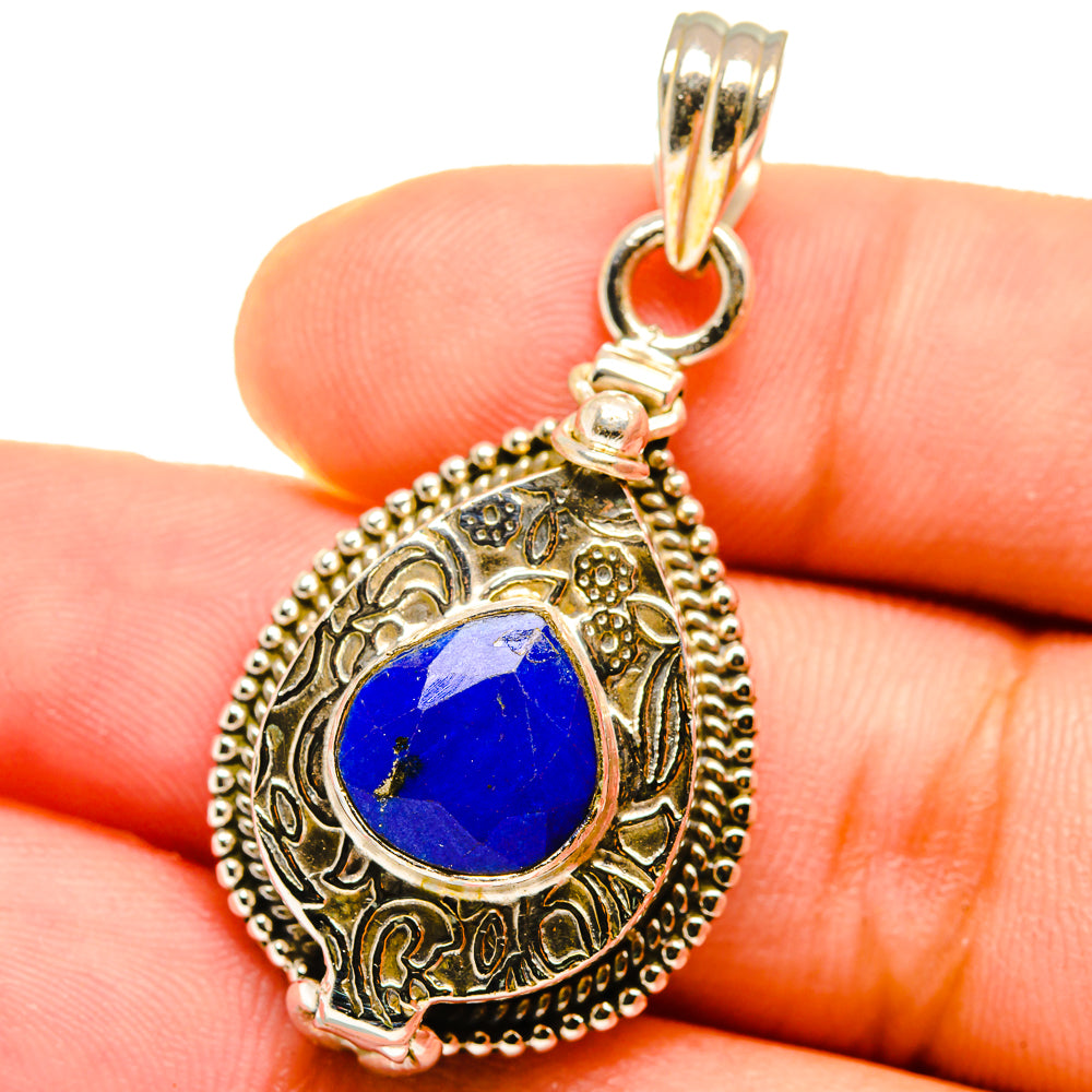 Lapis Lazuli Pendants handcrafted by Ana Silver Co - PD14806