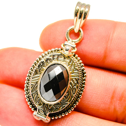 Hematite Pendants handcrafted by Ana Silver Co - PD14815