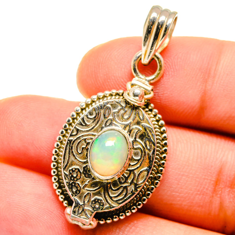 Ethiopian Opal Pendants handcrafted by Ana Silver Co - PD14820