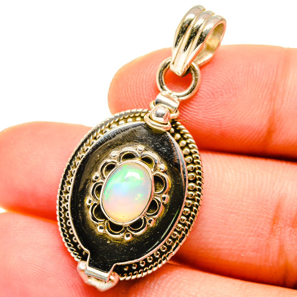 Ethiopian Opal Pendants handcrafted by Ana Silver Co - PD14830