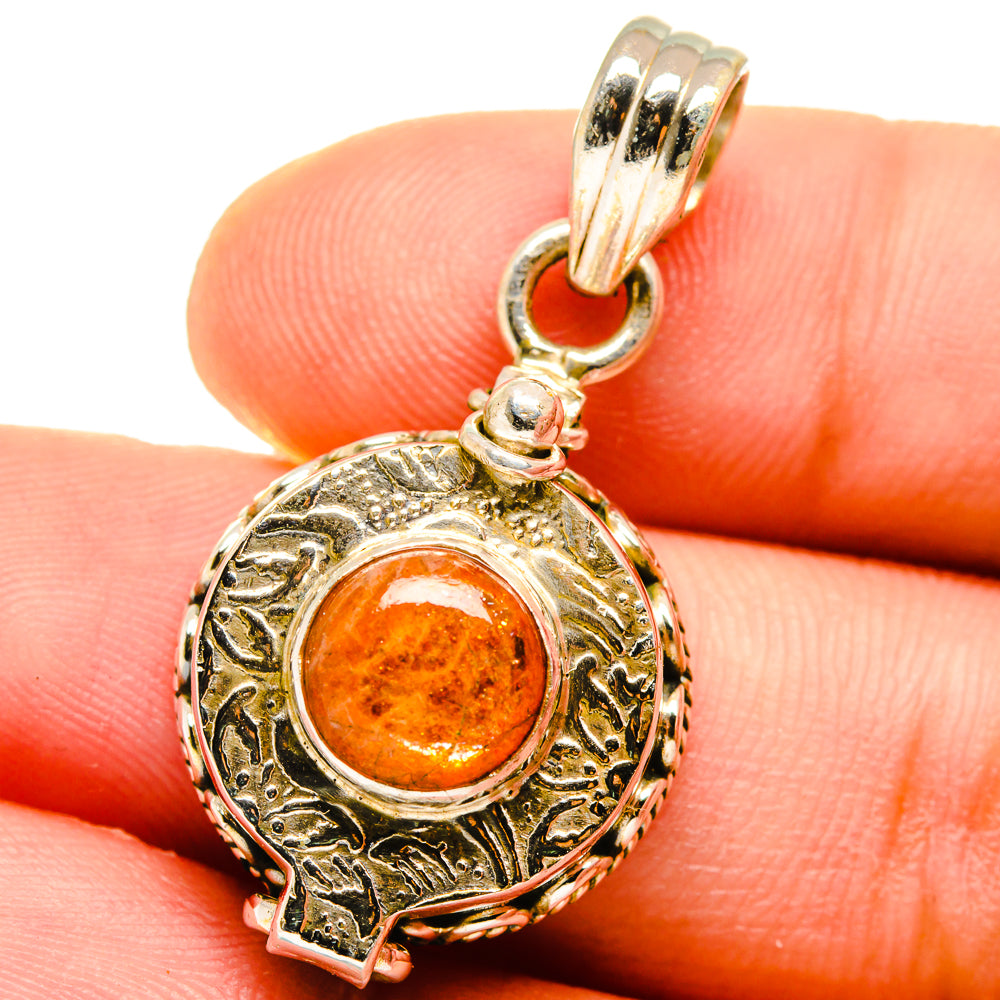 Sunstone Pendants handcrafted by Ana Silver Co - PD14832