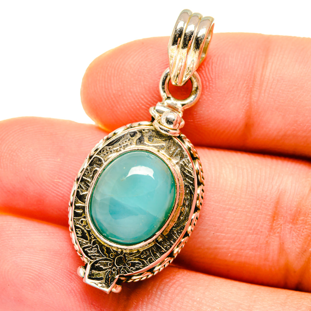 Larimar Pendants handcrafted by Ana Silver Co - PD14843