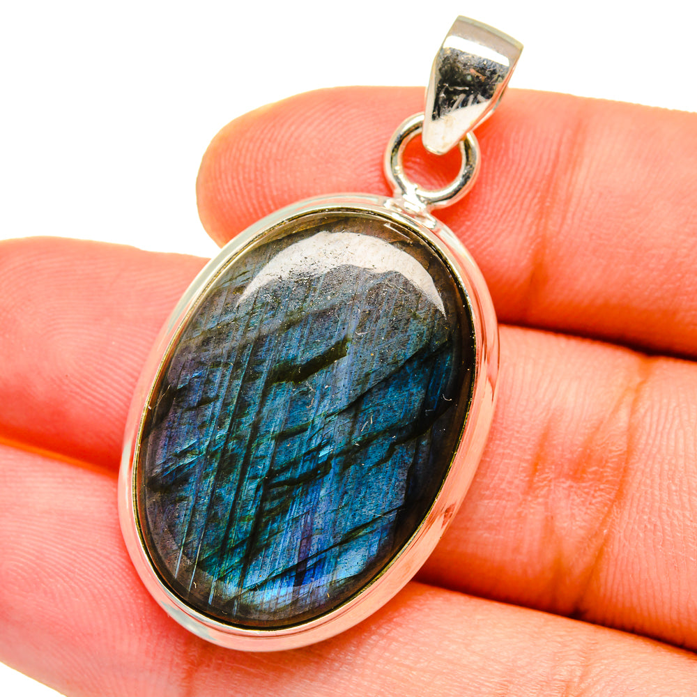 Labradorite Pendants handcrafted by Ana Silver Co - PD14846
