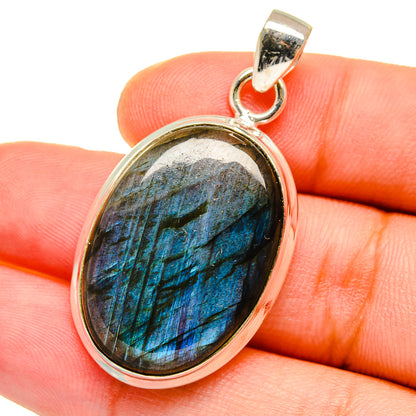 Labradorite Pendants handcrafted by Ana Silver Co - PD14846