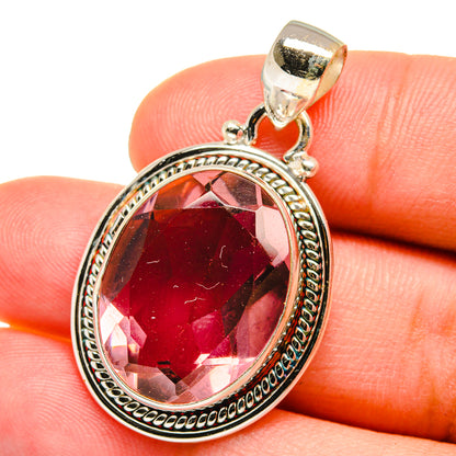 Color Change Alexandrite (Lab.) Pendants handcrafted by Ana Silver Co - PD14878