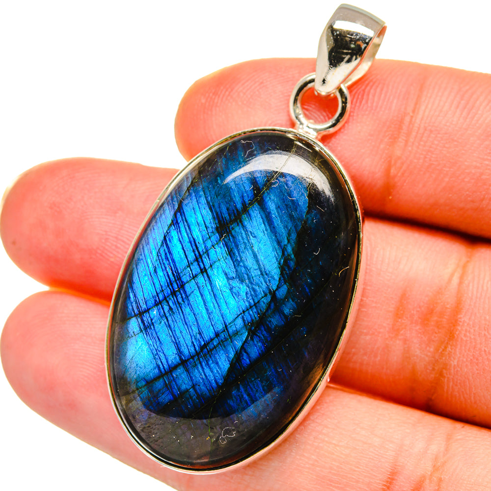 Labradorite Pendants handcrafted by Ana Silver Co - PD14889