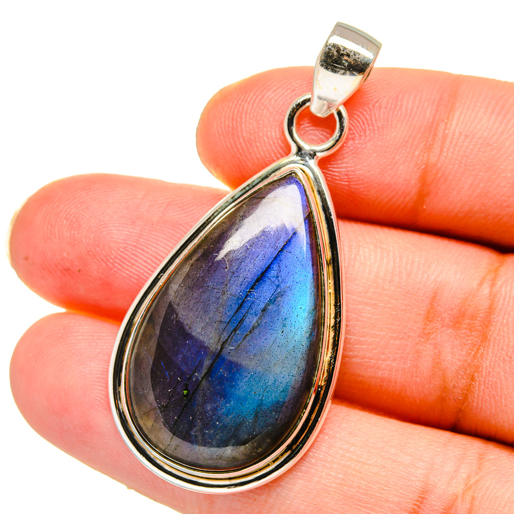 Labradorite Pendants handcrafted by Ana Silver Co - PD14895