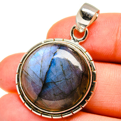 Labradorite Pendants handcrafted by Ana Silver Co - PD14896