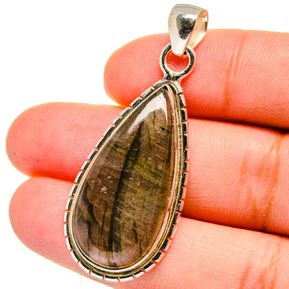 Labradorite Pendants handcrafted by Ana Silver Co - PD14898