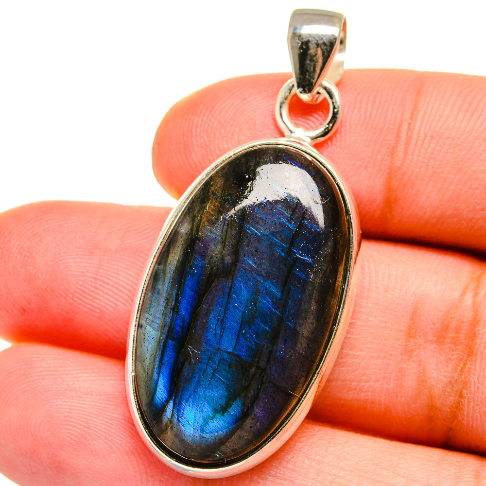 Labradorite Pendants handcrafted by Ana Silver Co - PD14902