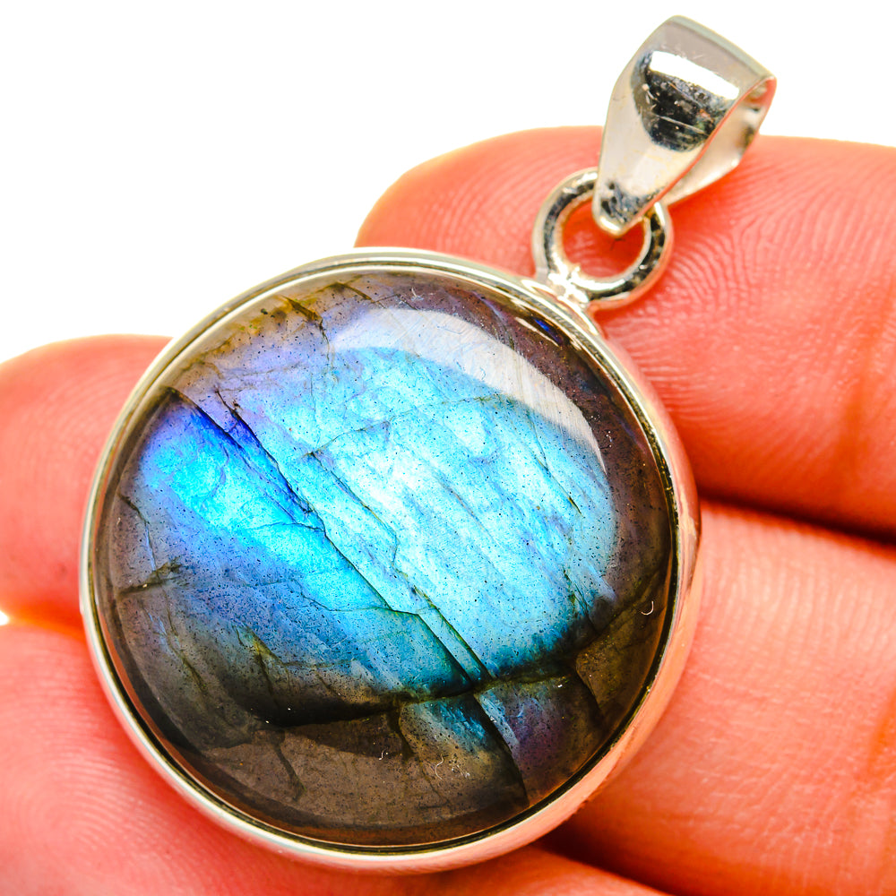 Labradorite Pendants handcrafted by Ana Silver Co - PD14904