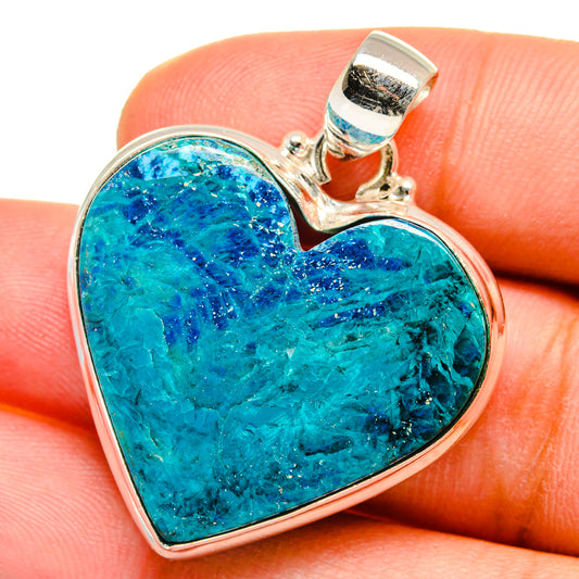 Chrysocolla Pendants handcrafted by Ana Silver Co - PD14910