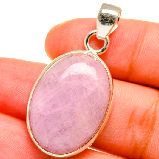 Kunzite Pendants handcrafted by Ana Silver Co - PD14932
