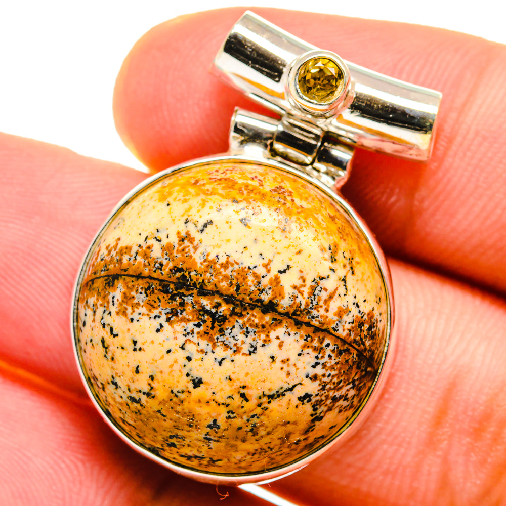 Picture Jasper Pendants handcrafted by Ana Silver Co - PD14951