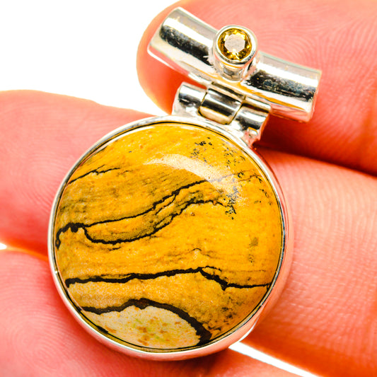 Picture Jasper Pendants handcrafted by Ana Silver Co - PD14952