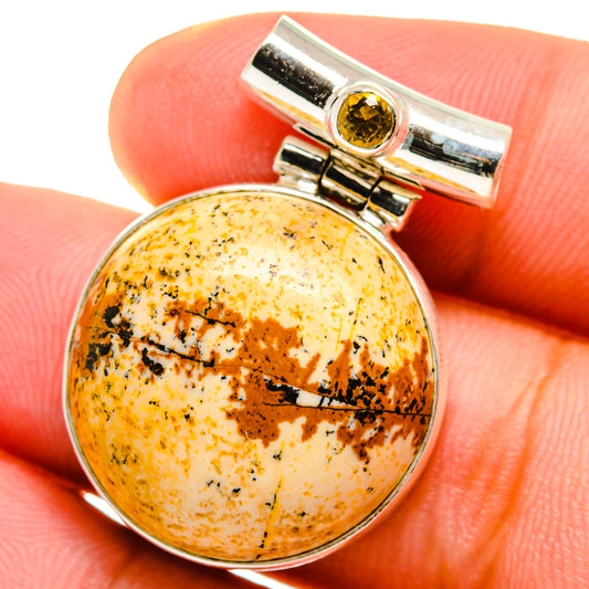 Picture Jasper Pendants handcrafted by Ana Silver Co - PD14953