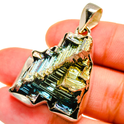 Bismuth Crystal Pendants handcrafted by Ana Silver Co - PD14958