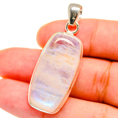 Rainbow Moonstone Pendants handcrafted by Ana Silver Co - PD14966