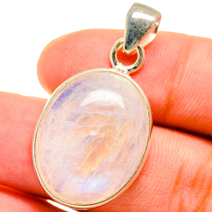 Rainbow Moonstone Pendants handcrafted by Ana Silver Co - PD14976
