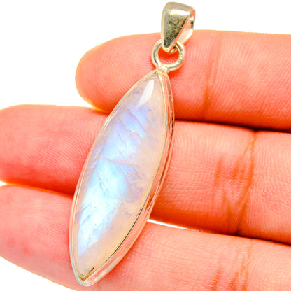 Rainbow Moonstone Pendants handcrafted by Ana Silver Co - PD14980