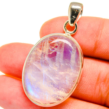 Rainbow Moonstone Pendants handcrafted by Ana Silver Co - PD14994