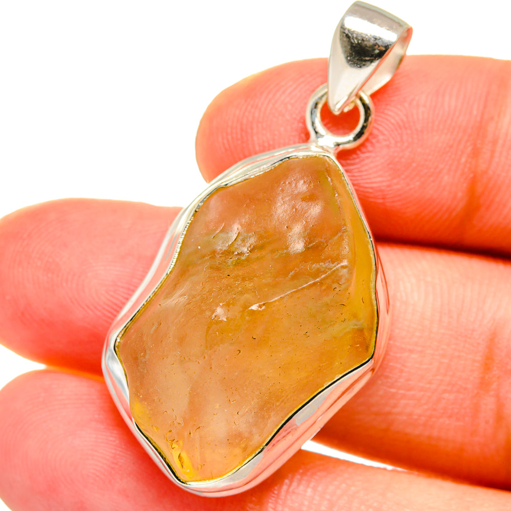 Libyan Glass Pendants handcrafted by Ana Silver Co - PD15012