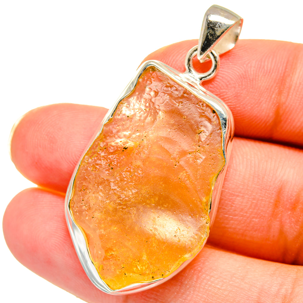 Libyan Glass Pendants handcrafted by Ana Silver Co - PD15016