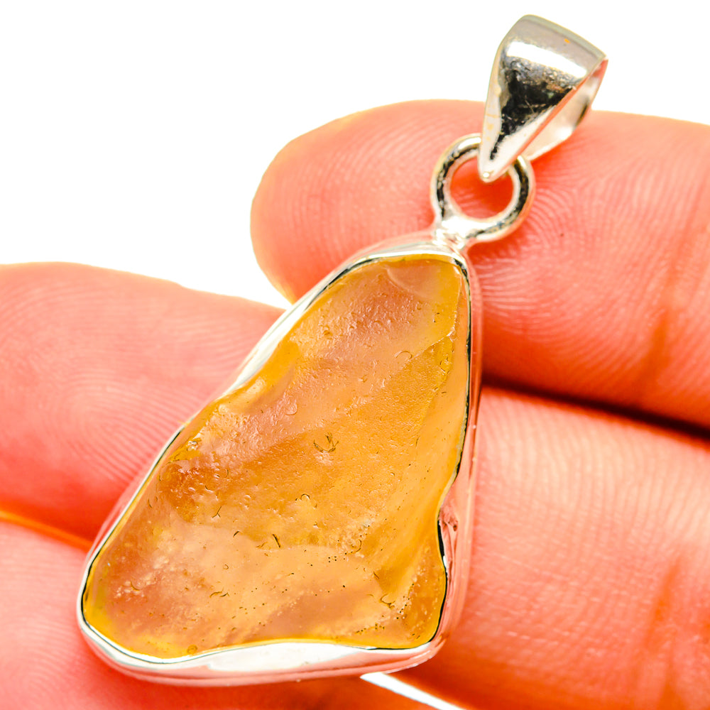 Libyan Glass Pendants handcrafted by Ana Silver Co - PD15021
