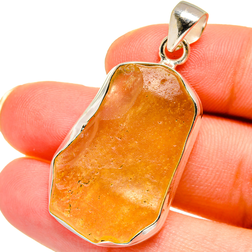 Libyan Glass Pendants handcrafted by Ana Silver Co - PD15022