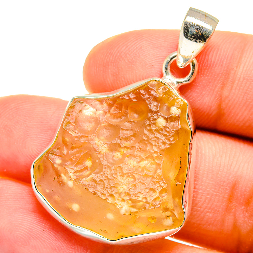 Libyan Glass Pendants handcrafted by Ana Silver Co - PD15023