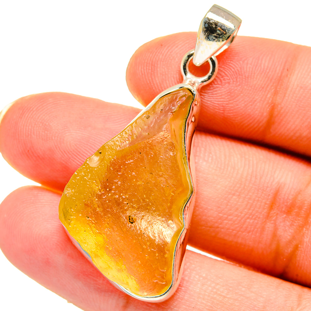 Libyan Glass Pendants handcrafted by Ana Silver Co - PD15028