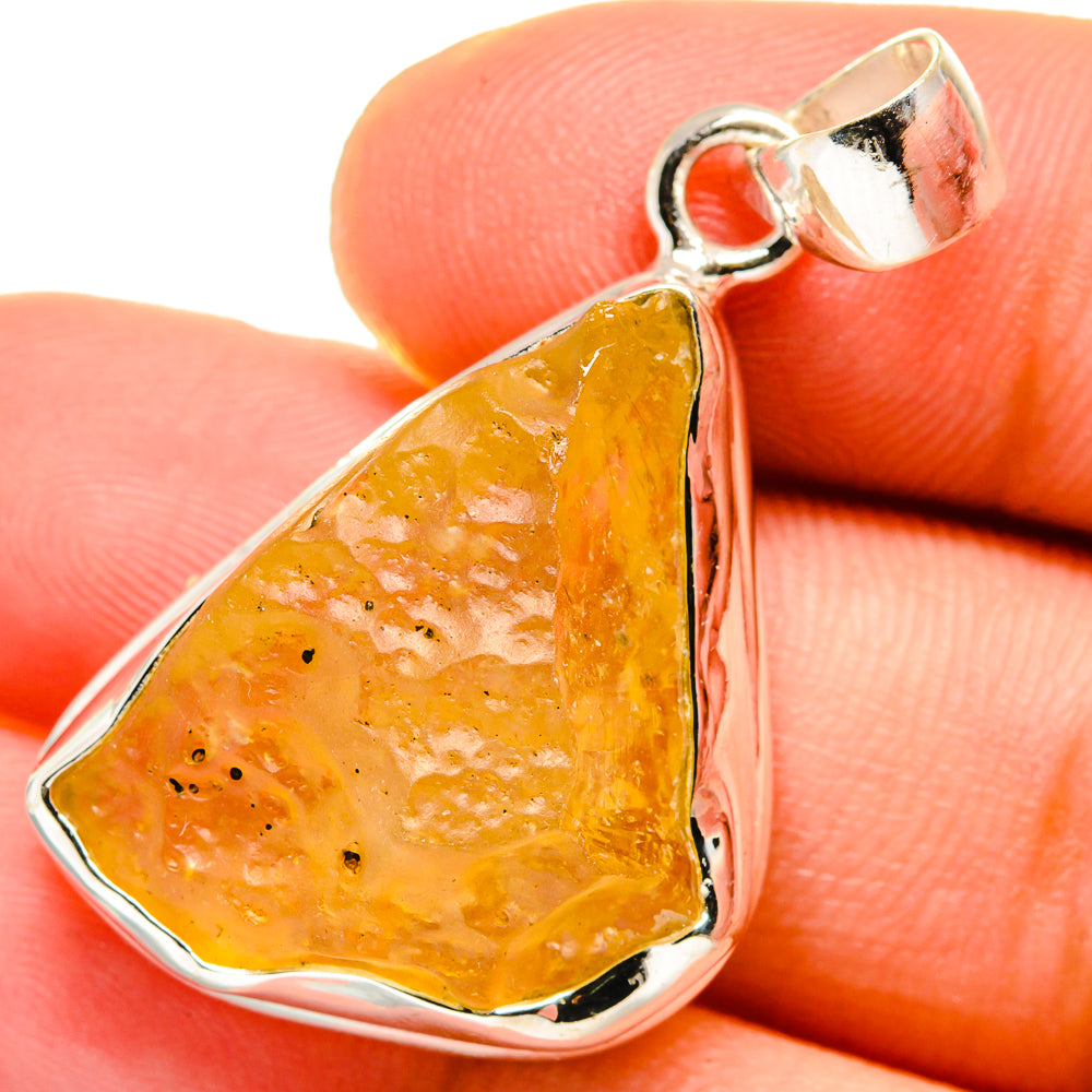 Libyan Glass Pendants handcrafted by Ana Silver Co - PD15029